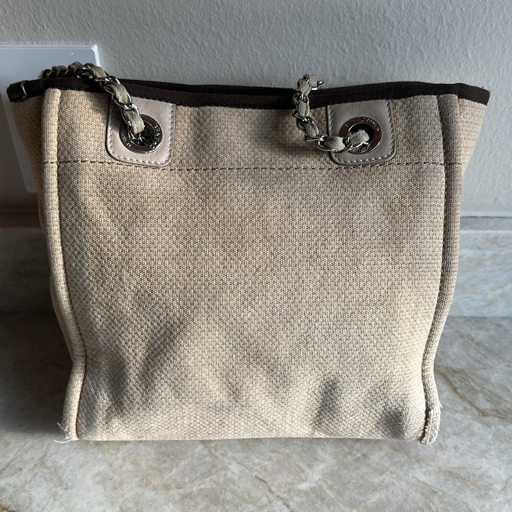 Chanel Small Deauville Chain Tote Bag - Picture 11 of 16